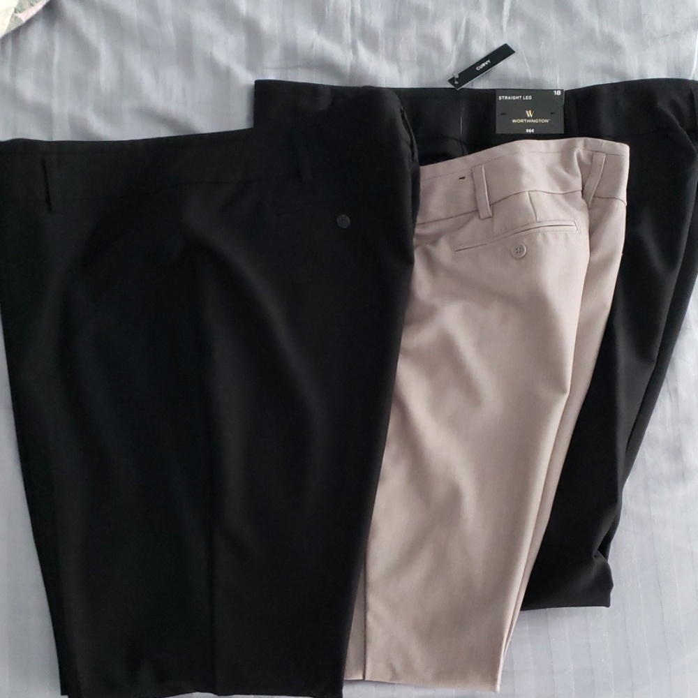 Worthington Size 18 Curvy Pants
